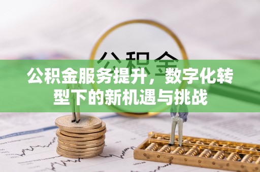 运河公积金服务提升，数字化转型下的新机遇与挑战
